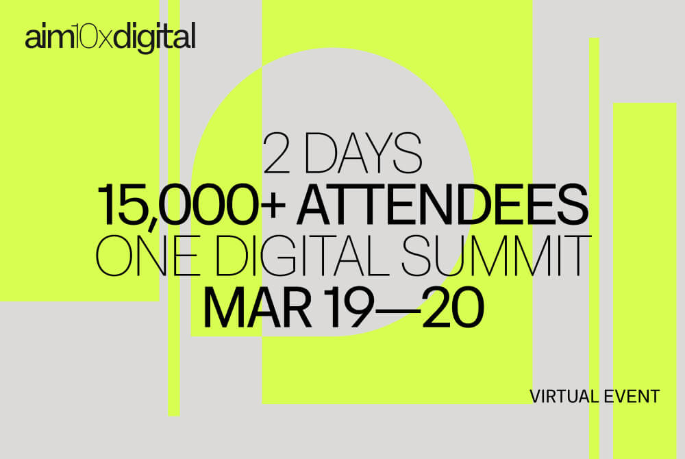 aim10x digital summit, march 19-20